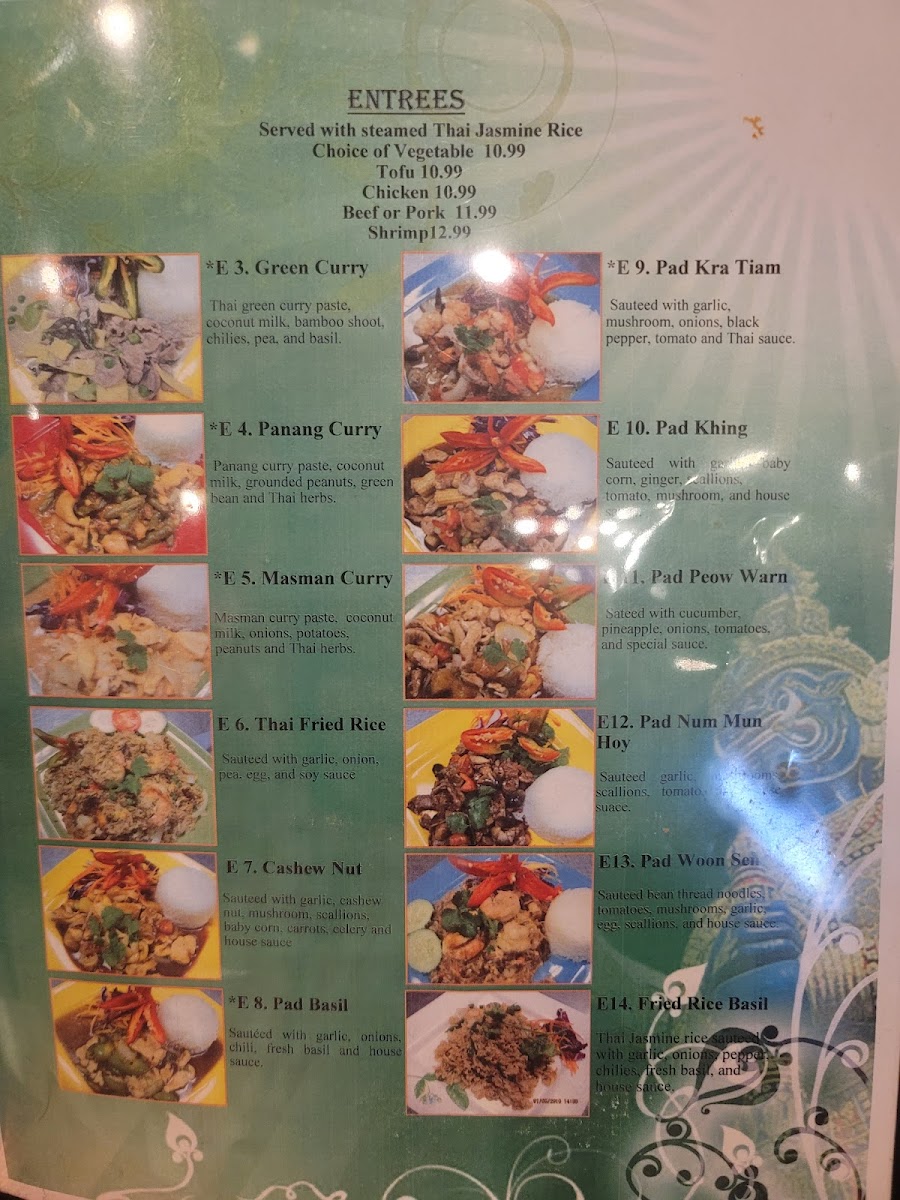 Menu - Thai Red Chili's photo 4